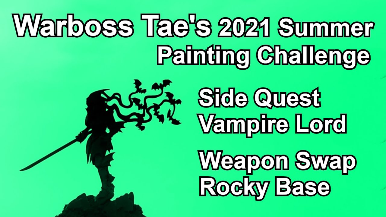 Vampire Lord Conversion: Weapon Swap & Rocky Base