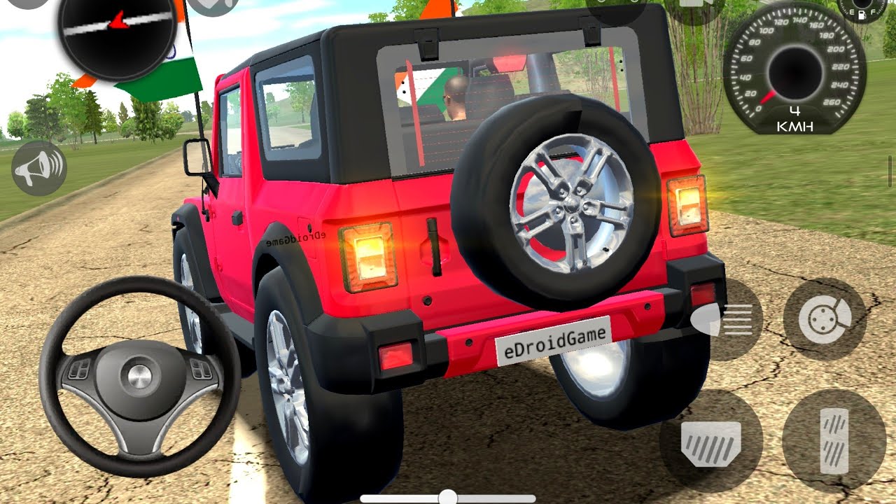New Indian Cars Simulator 2026: Mahindra Thar Driving 3D Gadi Wala Game Car Game Android Gameplay