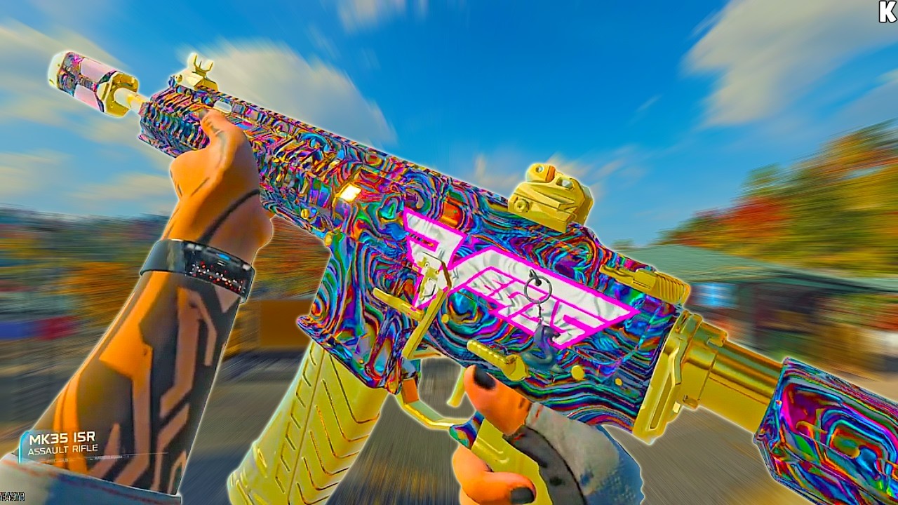 *NEW* MK35 ISR Is BROKEN On WARZONE😍 (MK35-ISR CLASS SETUP)