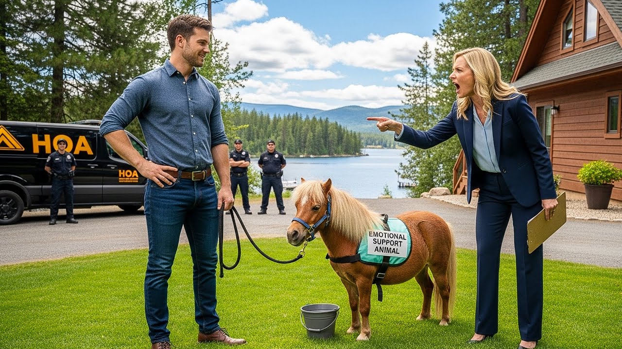 They Banned Dogs, So I Got a 'Miniature Horse' for Emotional Support!