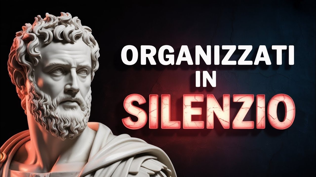 🔥ORGANIZZATI IN SILENZIO: 09 LEZIONI di Marco Aurelio che funzionano davvero - STOICISMO