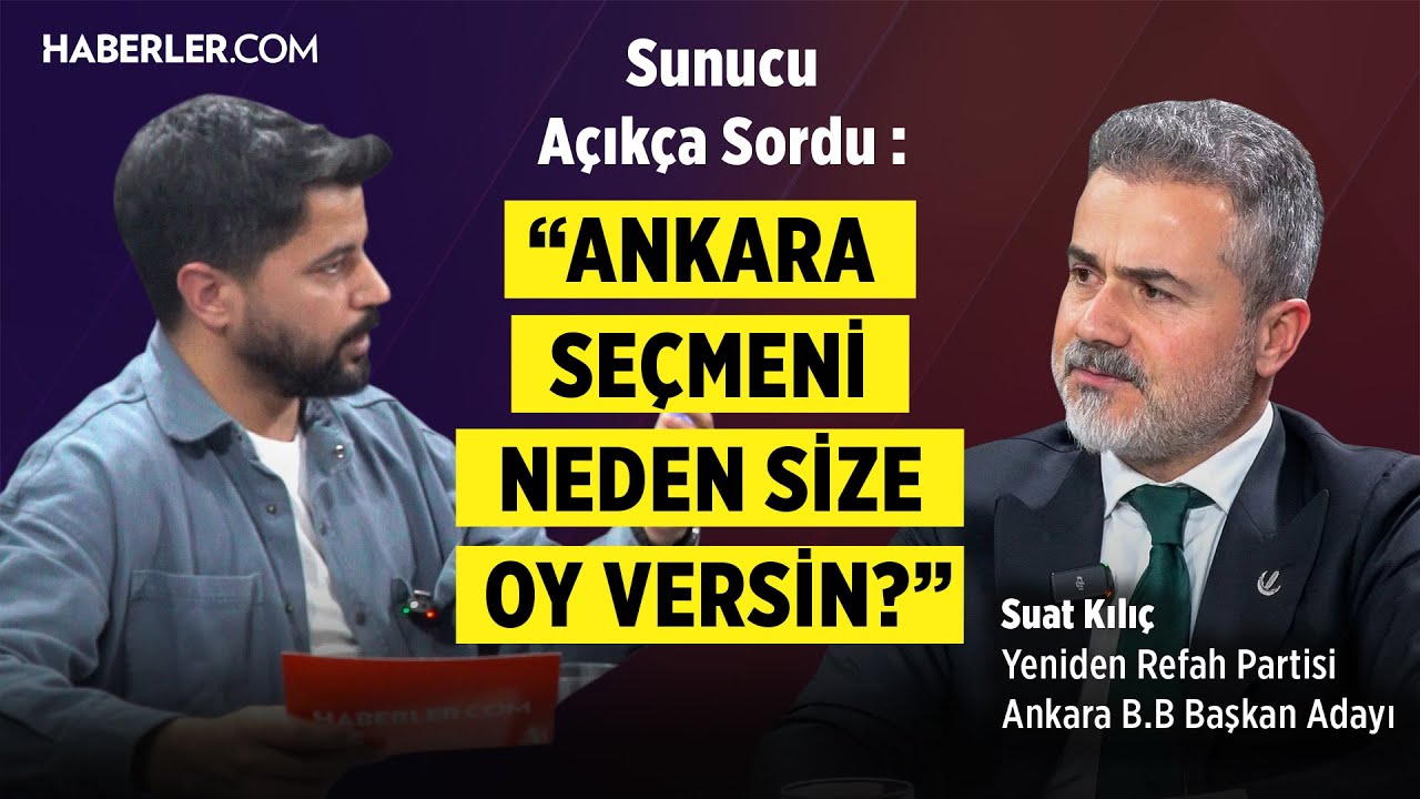 Ankara Seçmeni Suat Kılıç'a Neden Oy Vermeli? | Suat Kılıç