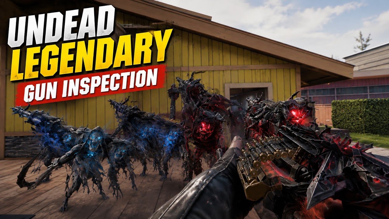 Every Undead Legendary Gun Inspection in Season 7 | COD Mobile