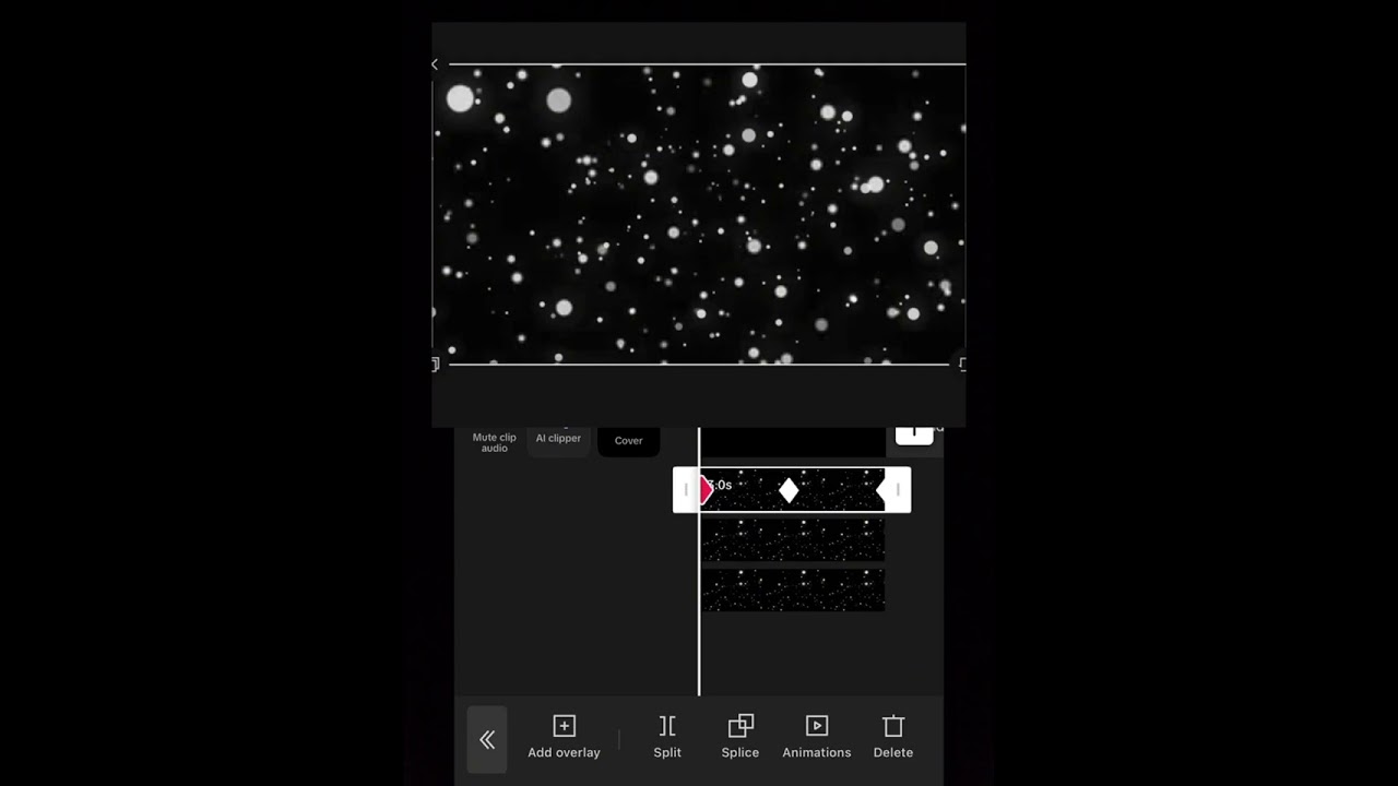 3d particle world in capcut