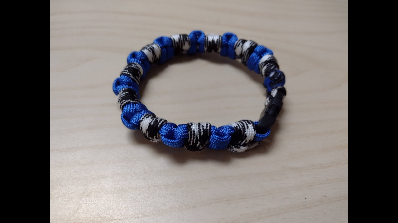 Modified Half Hitch Armband selber machen - Tutorial