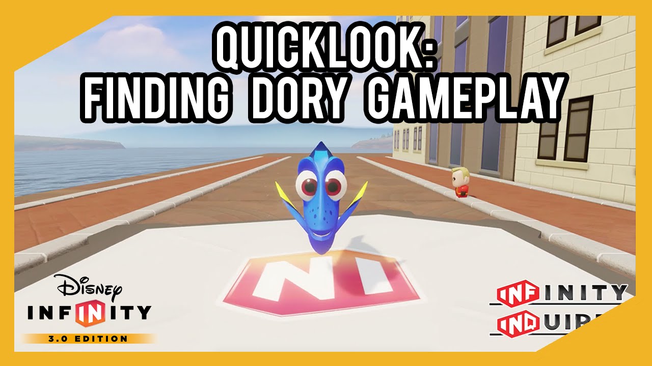 Disney Infinity Dory Toy Box & Vehicle Driving Gameplay