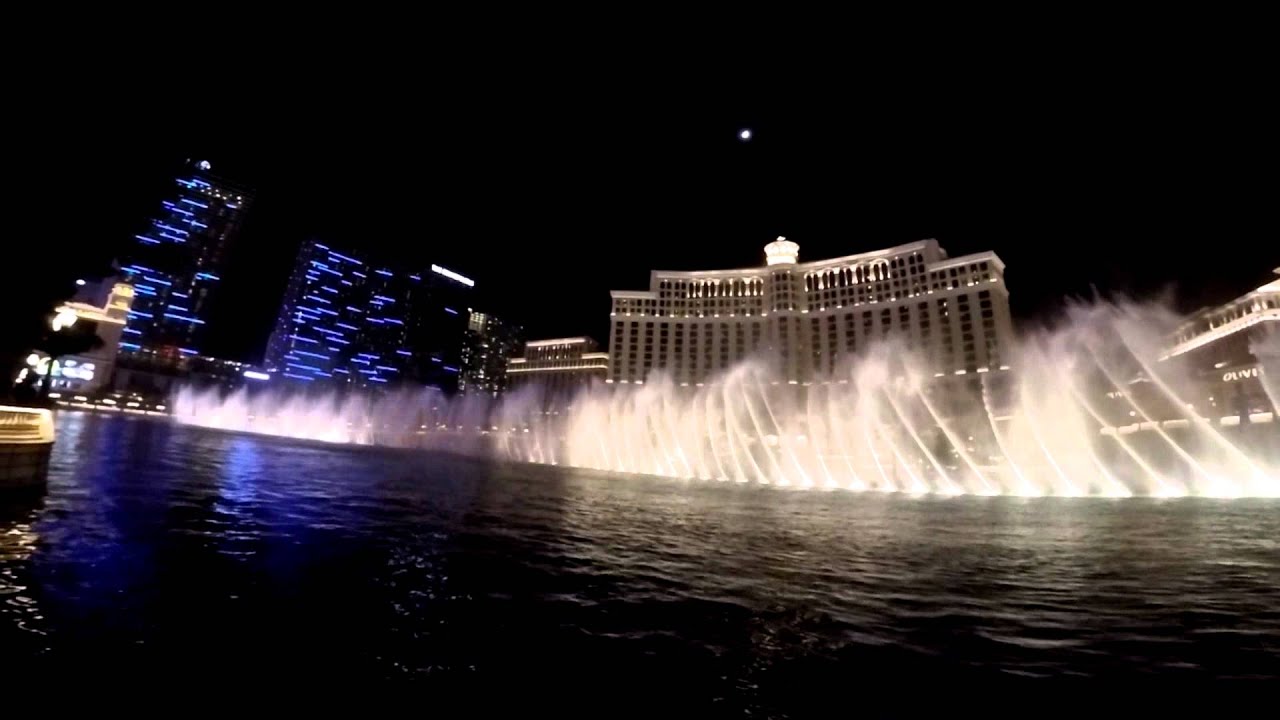 Las Vegas Bellagio dancing fountains