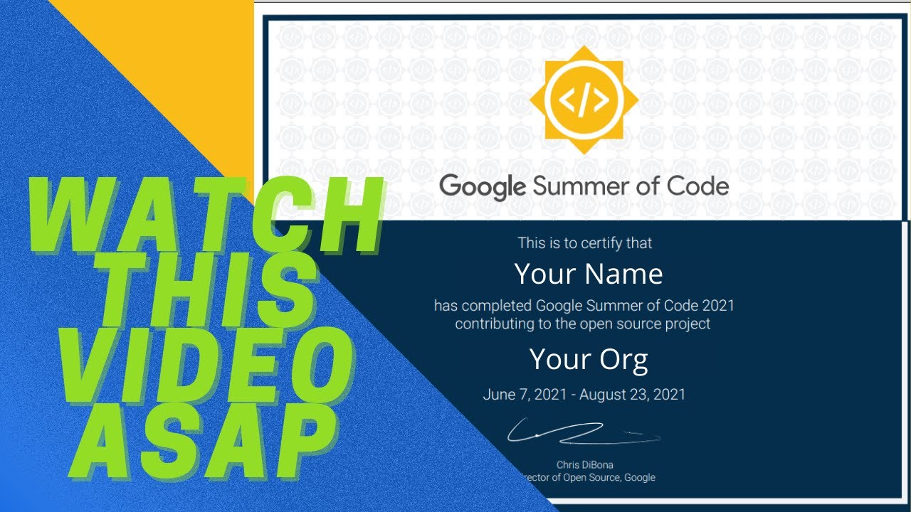 Do these 5 things NOW , to increase your chances for GSoC 2022 !!