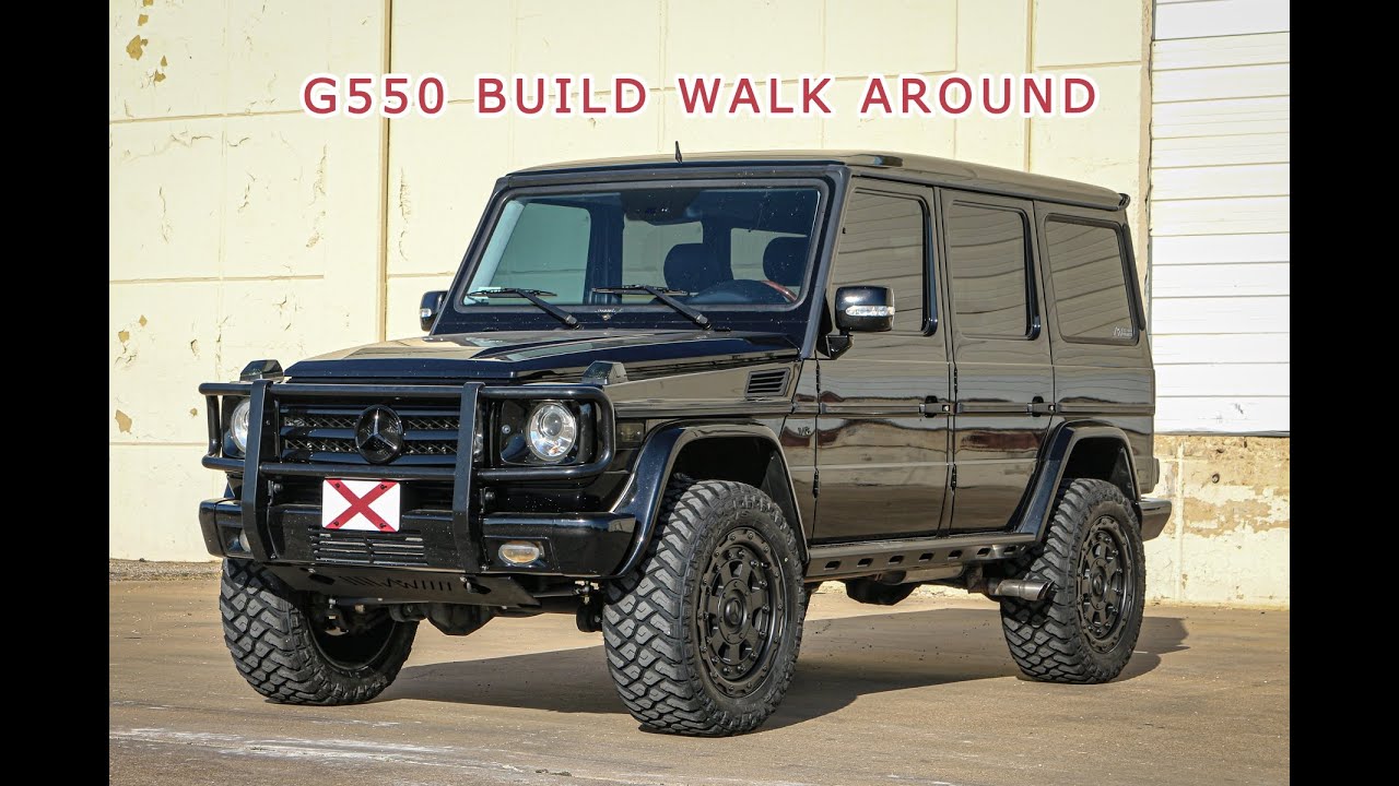 Обзор сборки Mercedes G550 2009 года.