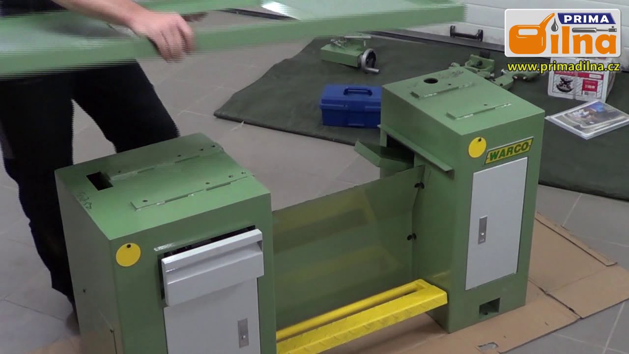Prima Dilna video - Warco GH 1230 / 1236 - lathe unboxing, assembly, introduction - part 2part 2