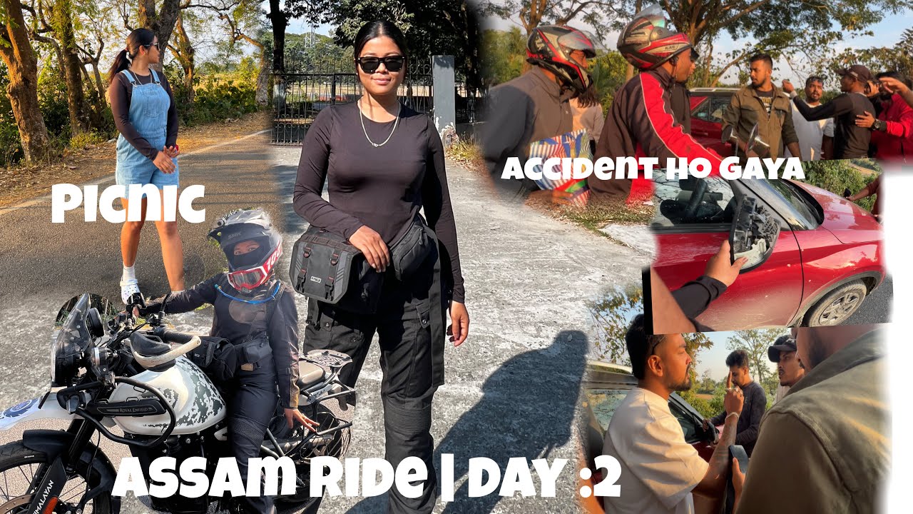 2nd Day of Assam Ride Phase:3 | Picnic Jate Wakt ACCIDENT 🥹💔 #assamrider #assam #himalayan450 