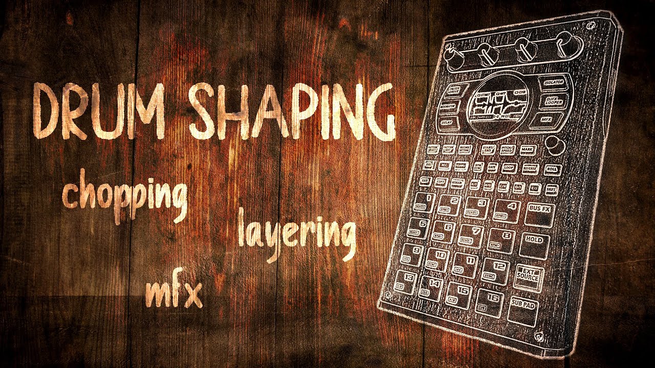 SP-404MKII Drum Shaping: Chopping Breaks, Layering, MFX Resampling Workflow Tutorial