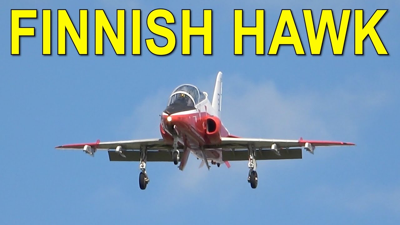 Finnish Hawk Solo Display RIAT 2024