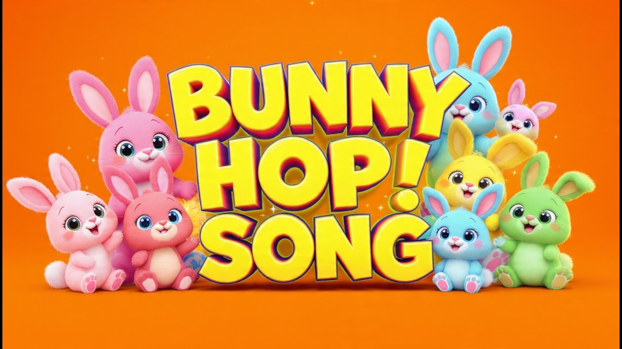 Bunny Dance Preschool Songs | Funny Rabbit Nursery Rhymes and Cute Bunny Music Fun
