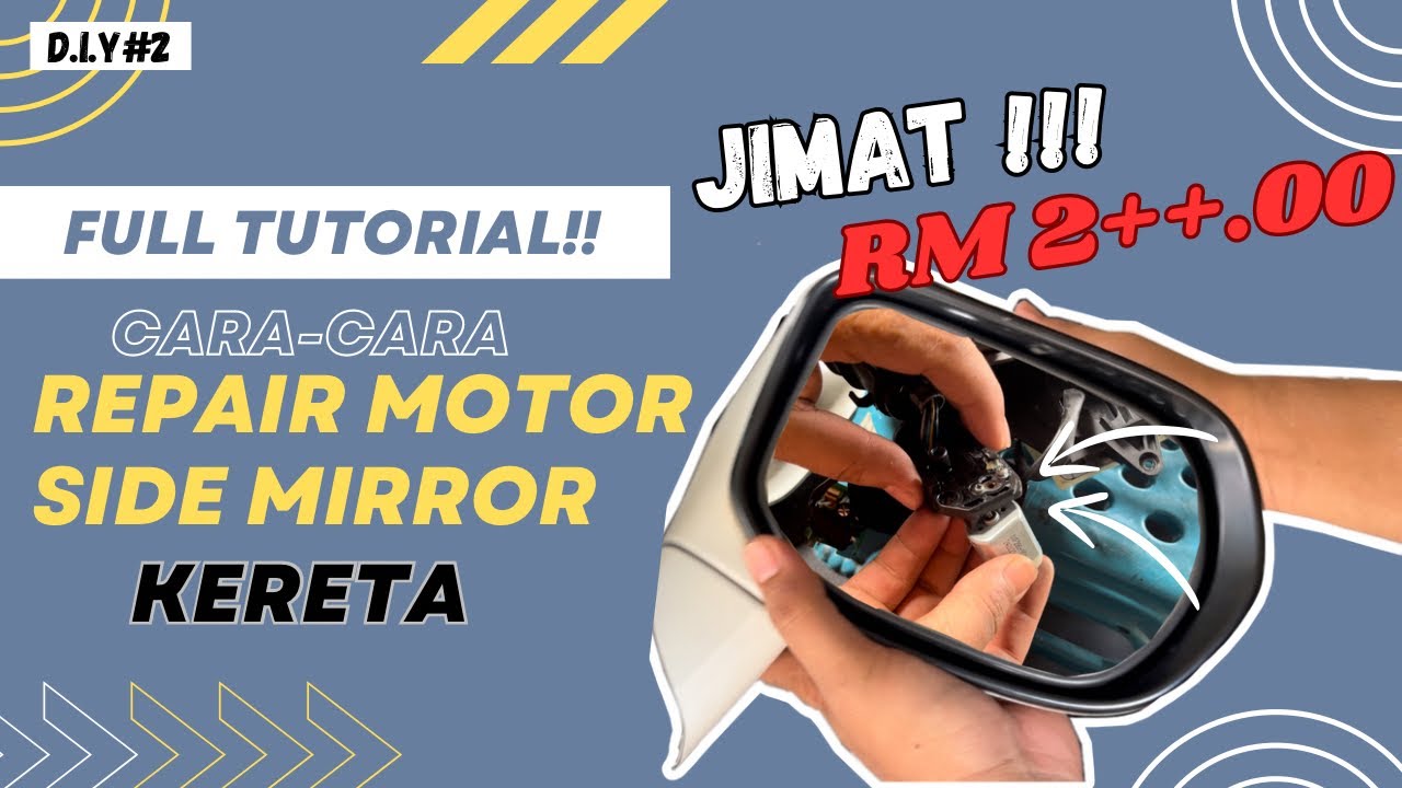 MOTOR AUTO FLIP ROSAK??- NI DIA CARA TUKAR DENGAN MUDAH
