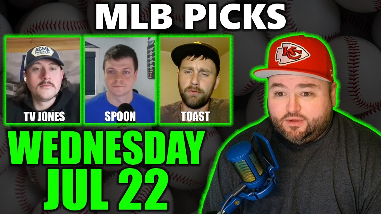 MLB Picks with Kyle Kirms | Wednesday July 22nd
