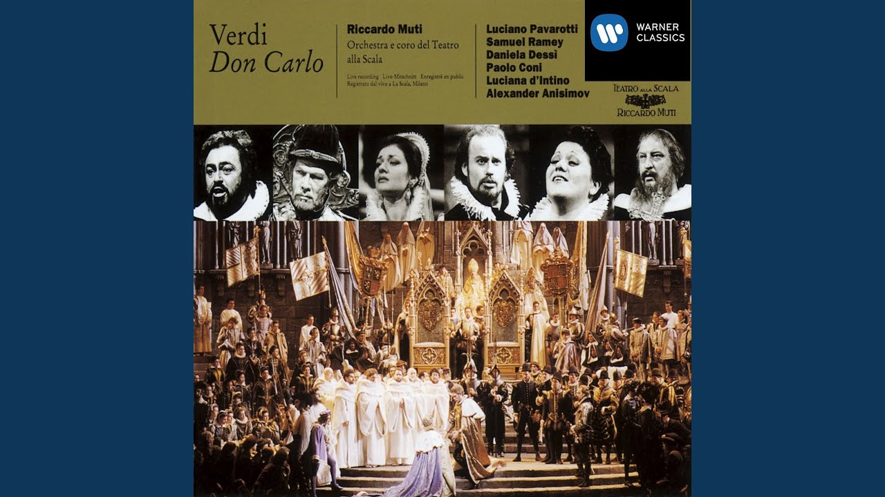 Don Carlo, Act IV: S&igrave;,per sempre! (Filippo/l'Inquisitore/Elisabetta/Carlo/Un frate/familiari...