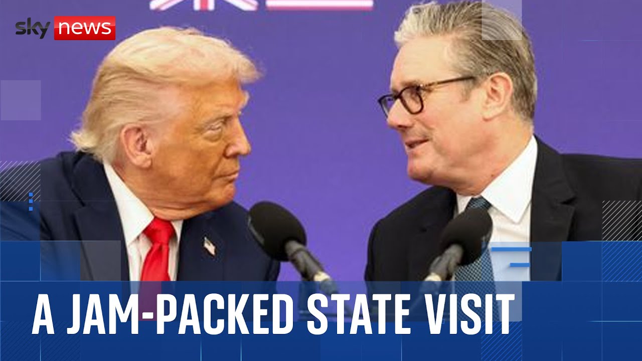 Handshakes, Mandelson and other things you might have missed from Trump's visit