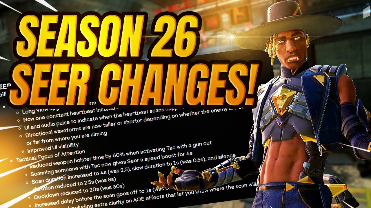 Apex Legends Season 26 12k Seer Main's Reaction to the New Seer Buff