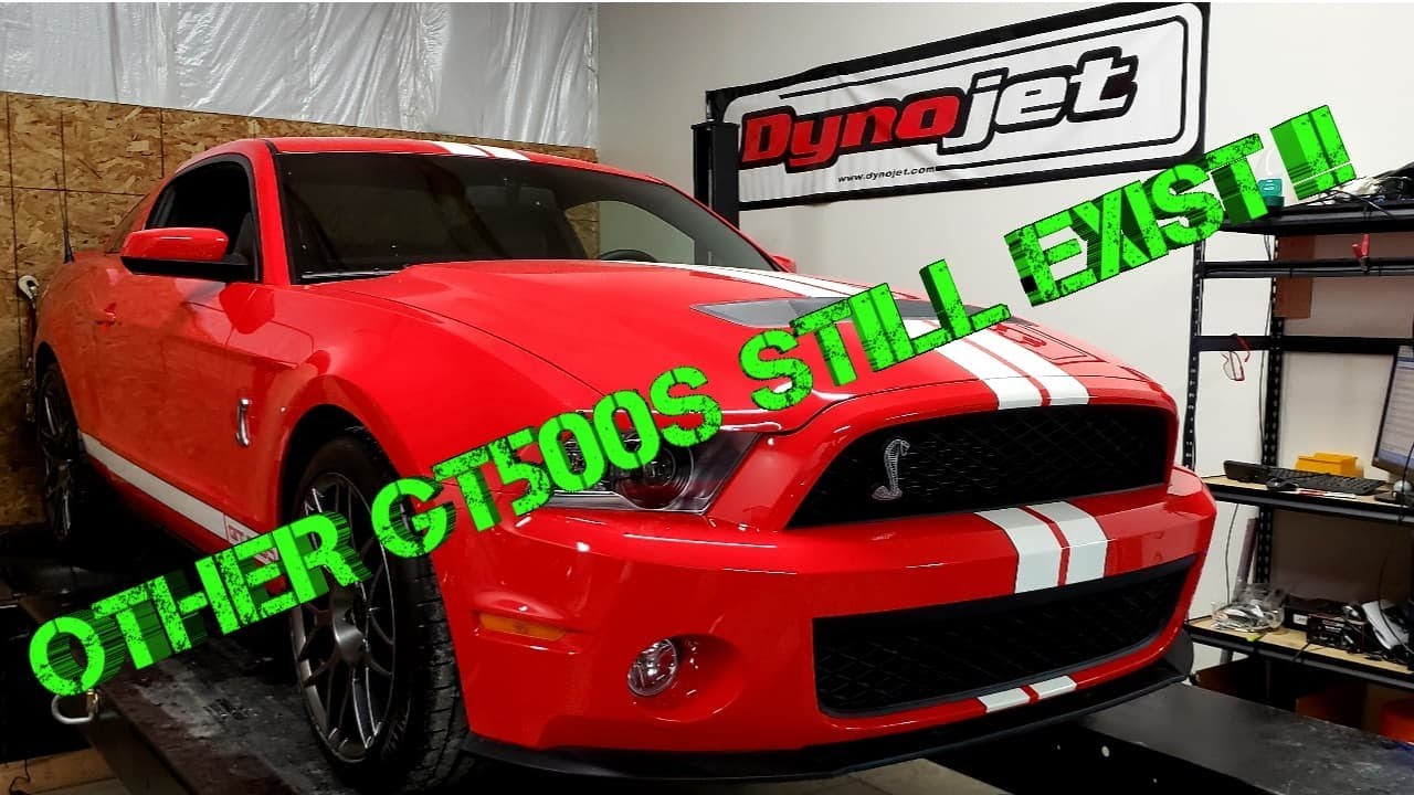 2011 GT500 BEFORE AND AFTER DYNO ... BASIC BOLT ONS