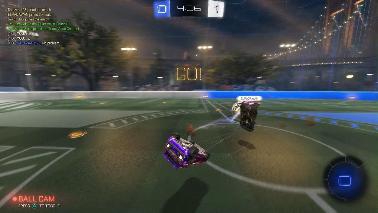 Your average gold 3 rocket league game.