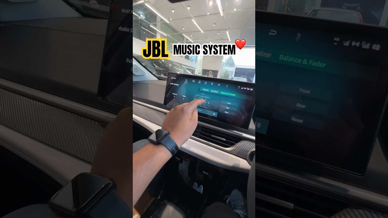 Tata Curvv Ev Jbl Sound system #shortsfeed #ytshorts #shorts #curvv #jbl
