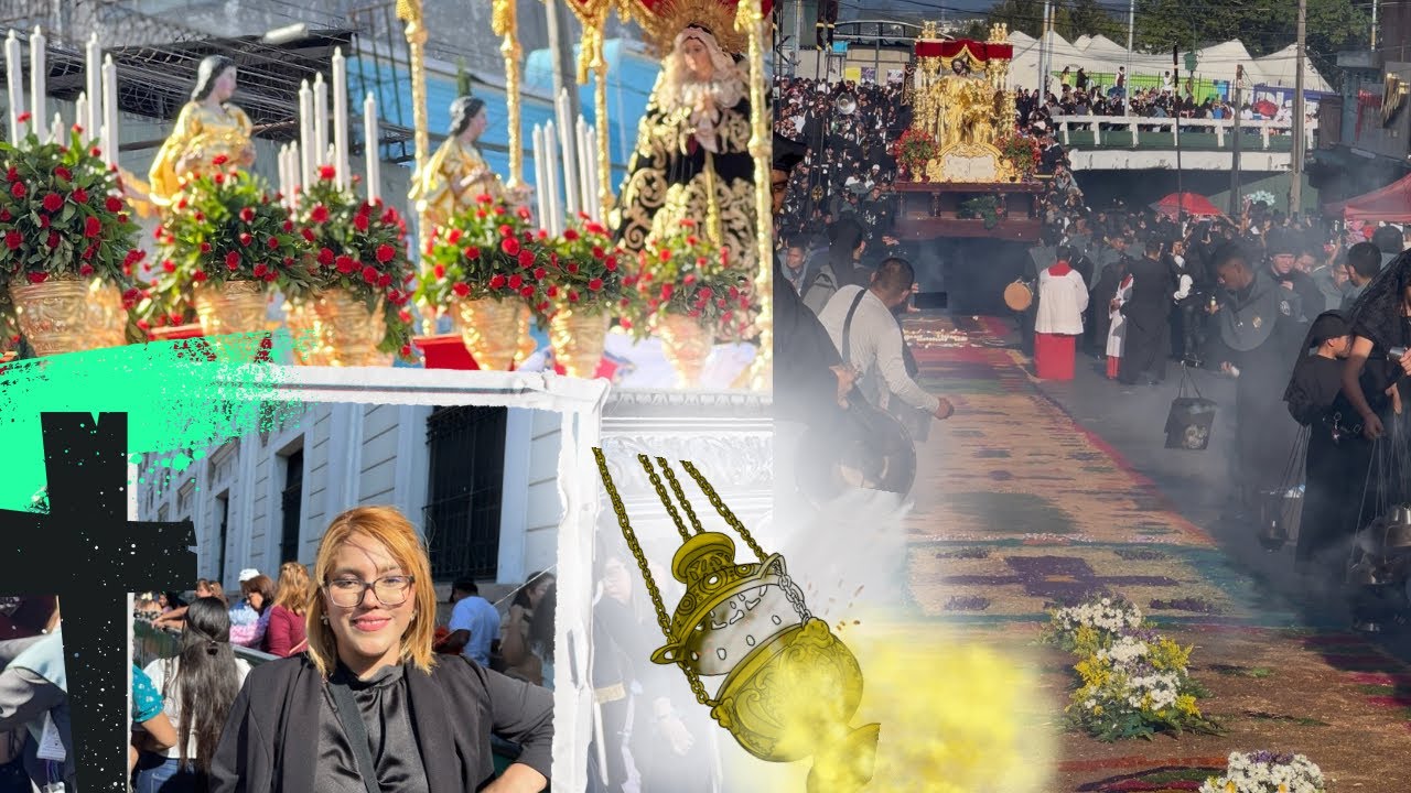 El Cortejo que Conmueve :Anda Titánica del Cristo Yacente en Viernes Santo 2025 | Guatemala 🇬🇹