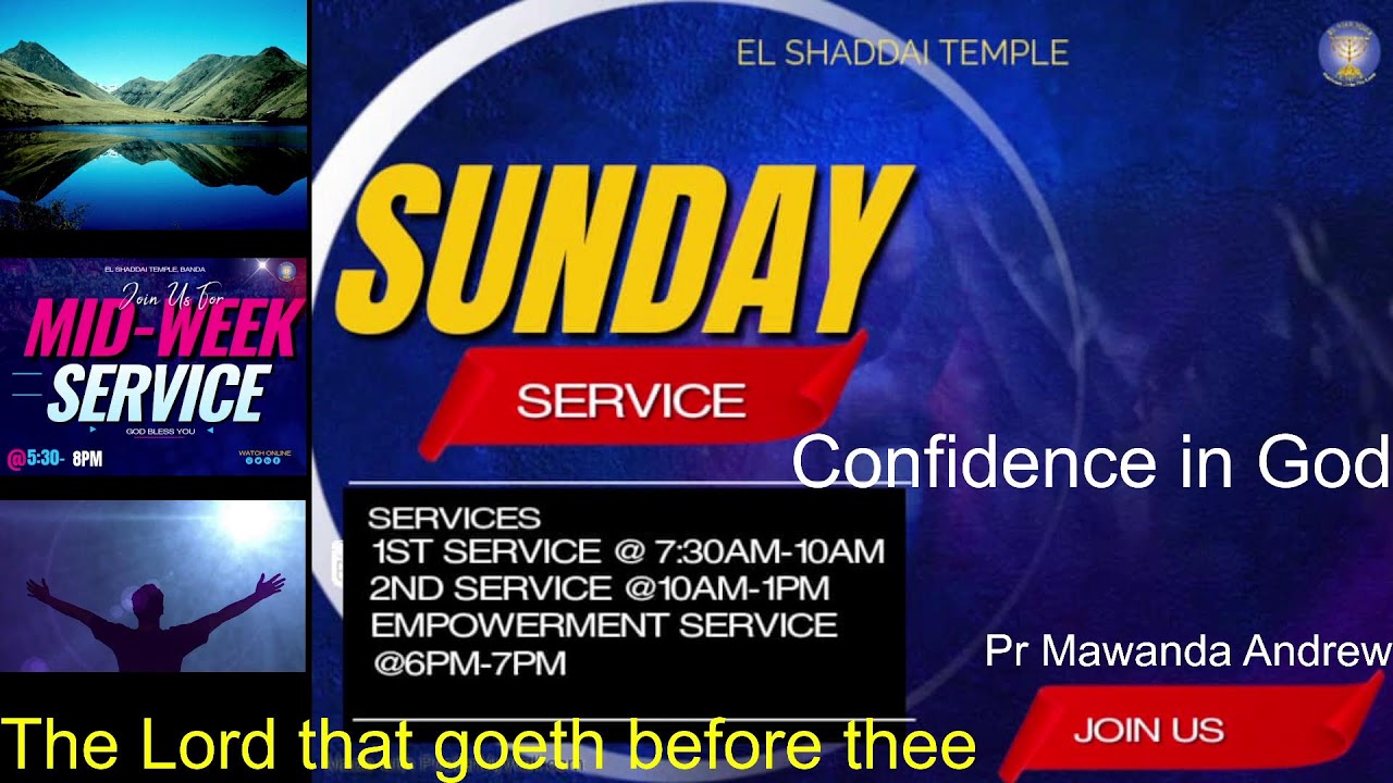 Confidence in God 