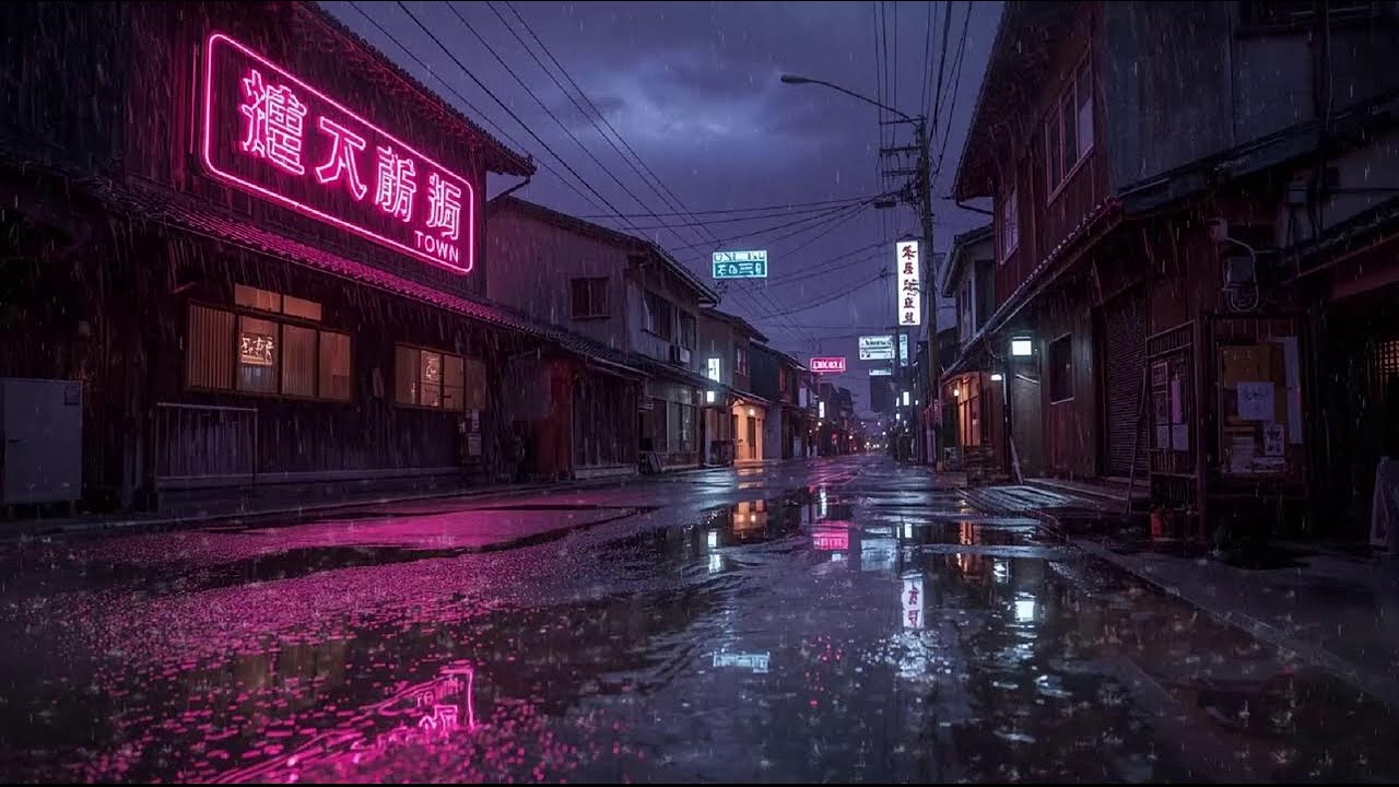 Tokyo Midnight Rain 🌧️ Lofi HipHop Beats for Focus, Study & Night Vibes #98