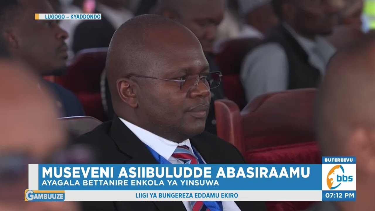 Museveni Asiibuludde Abasiraamu , Abasabye Okubeera Obumu . #Gambuuze