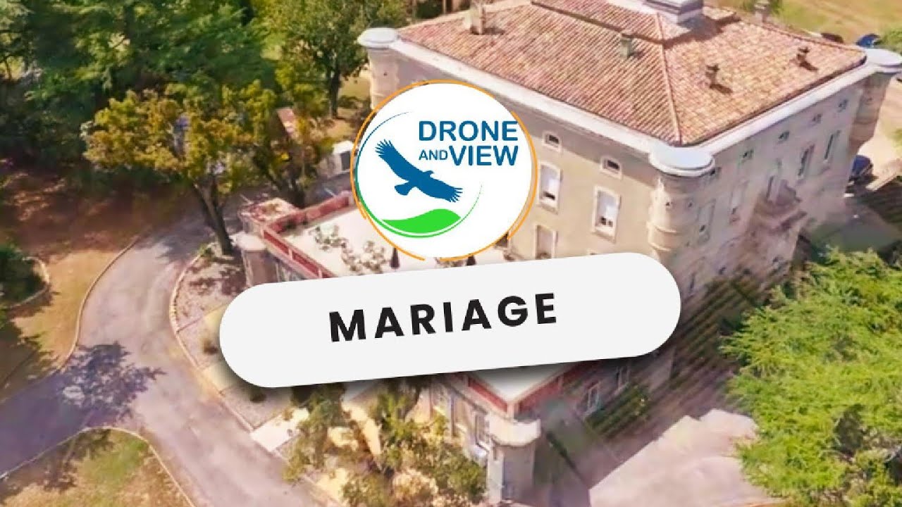 Mariage au château de Fabiargues - Capdiffusionvideo - DroneAndView 