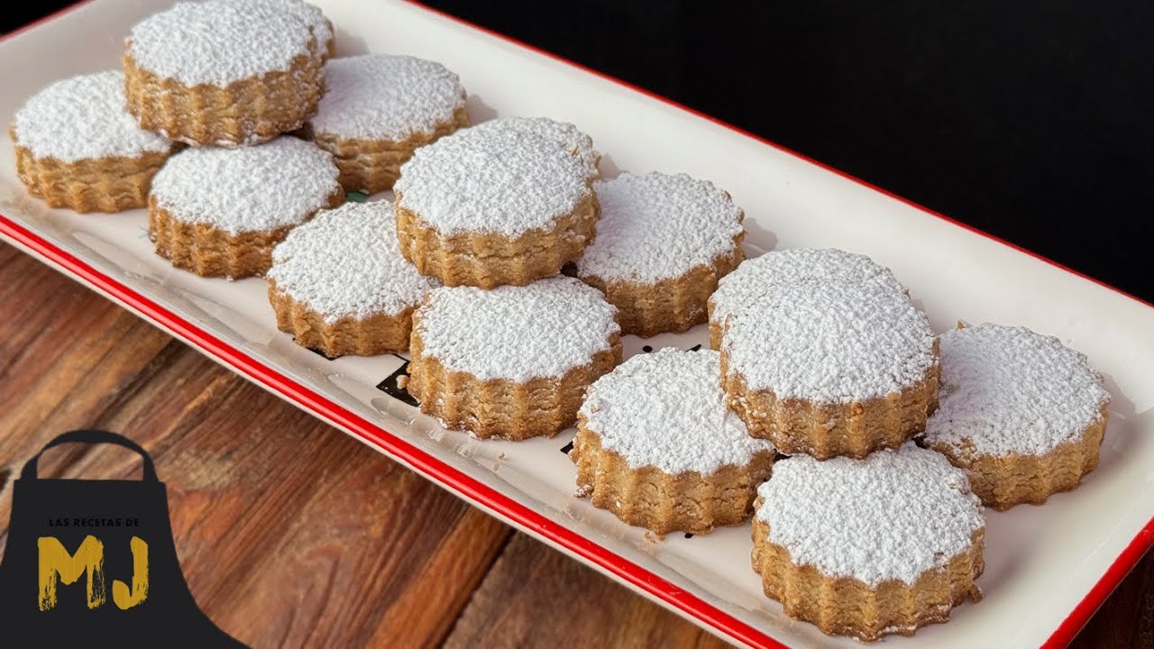 Polvorones de almendra caseros