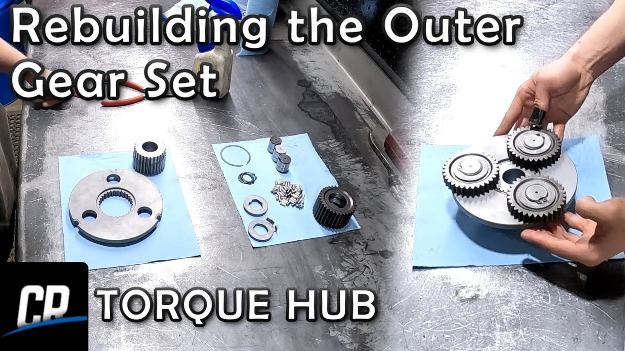Rebuilding the Outer Gear Set/Input Carrier Kit on a John Deere Torque Hub Final Drive Motor