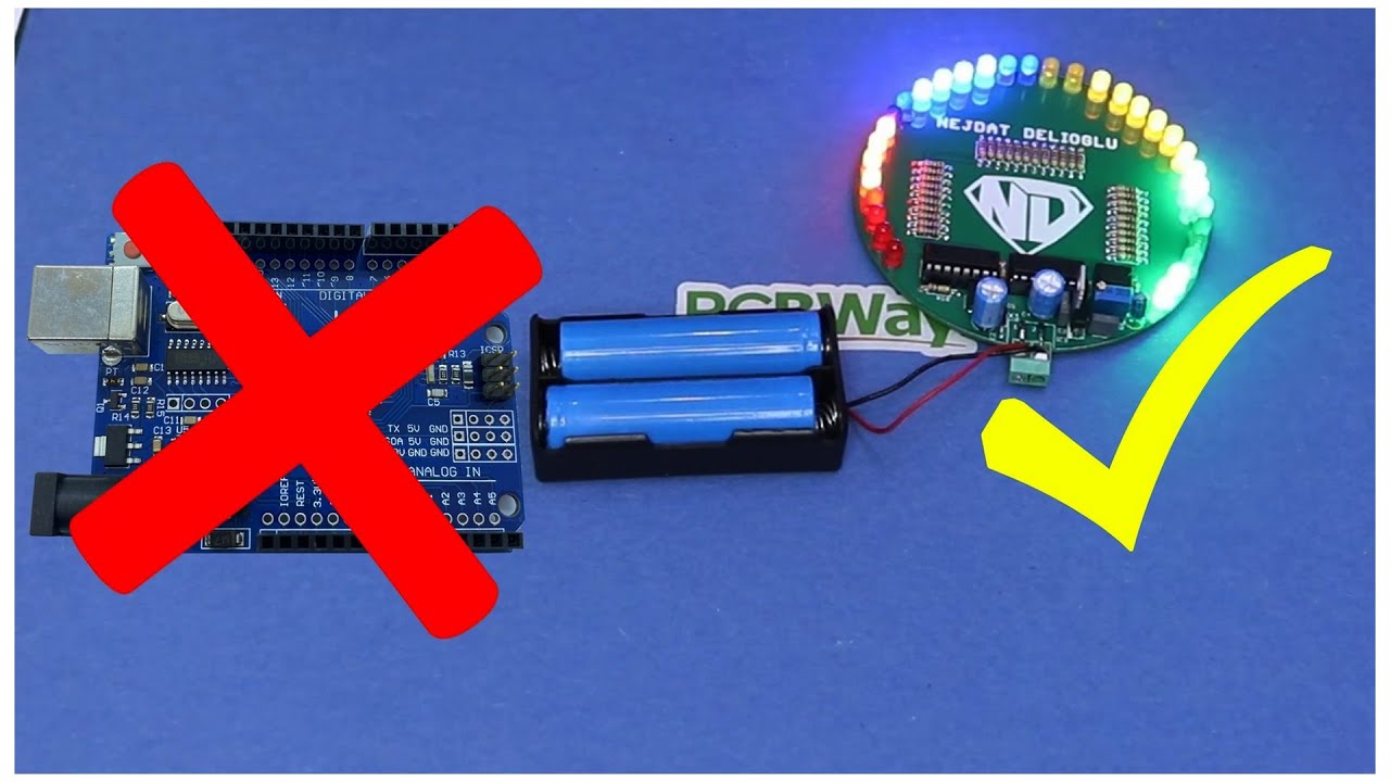DIY LED Animation Tutorial: No Arduino Required | DIY Led Animation Circuit