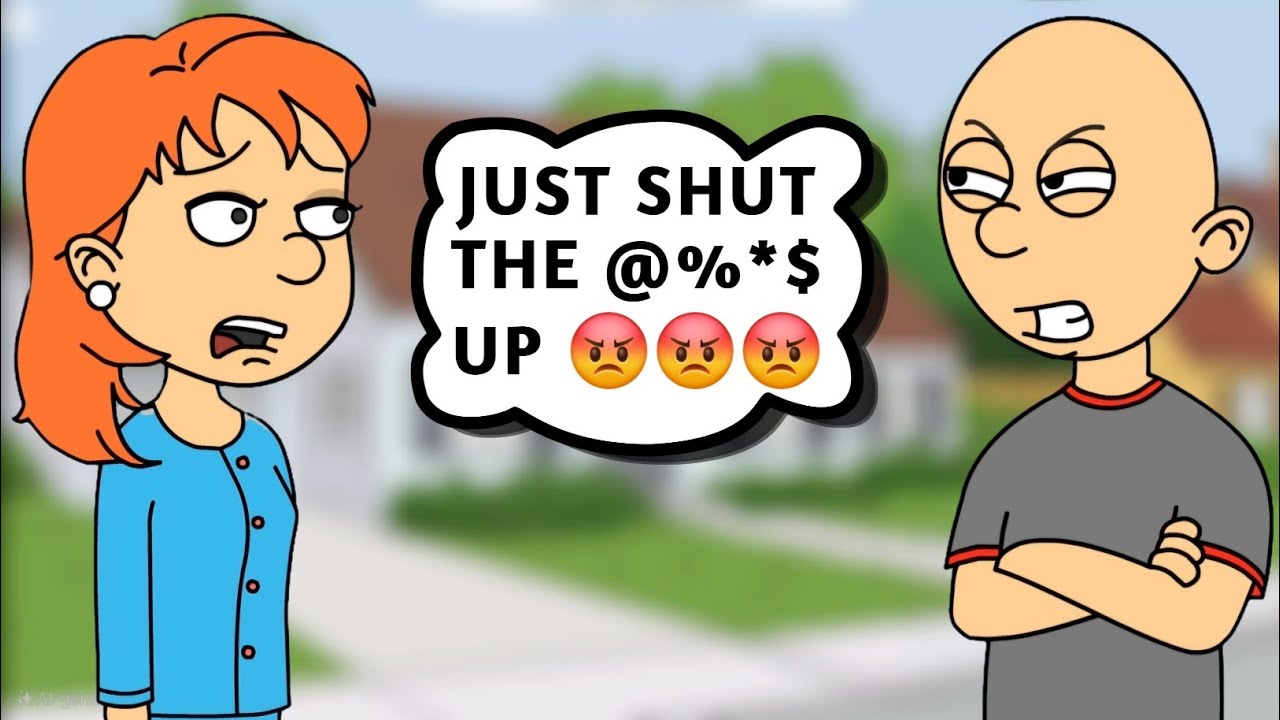 Classic Caillou Says a Bad Word to Rosie/Grounded