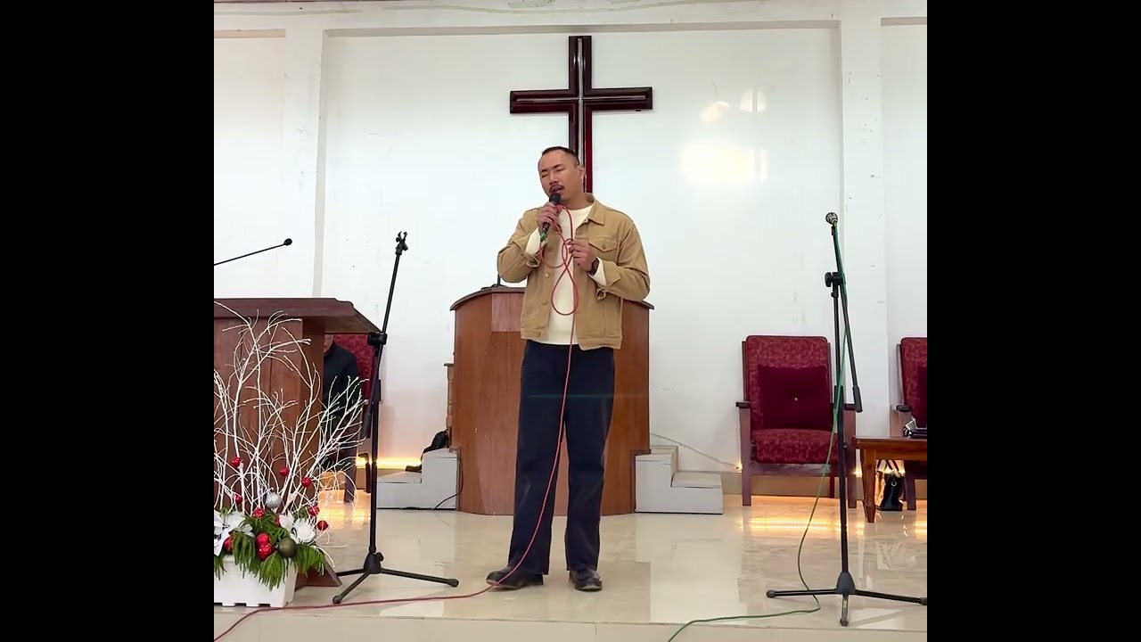 Country Song cover - Three Wooden Crosses at Rabunamei Baptist Church.