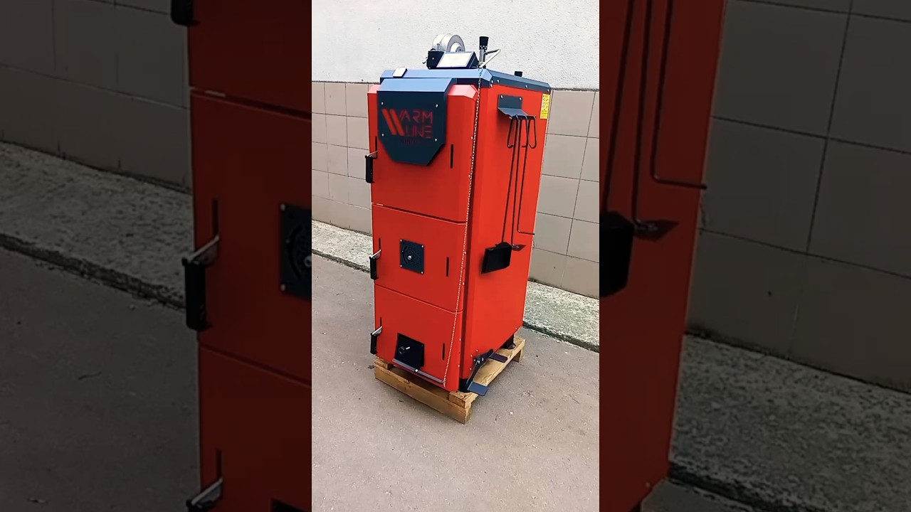 27kW🔥Warmline Premium габарити 150*55*101см вага 408кг кращий твердопаливний котел Украiни #shorts