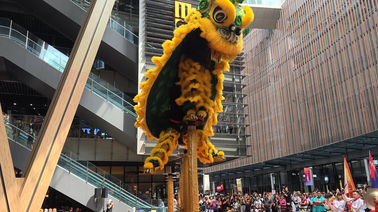 #龙狮节 2026 全國高樁舞獅冠軍邀請賽 - 柔佛沙威文青 Acrobatic Lion Dance by Kelapasawit Wenching @ Lalaport, Kuala Lumpur