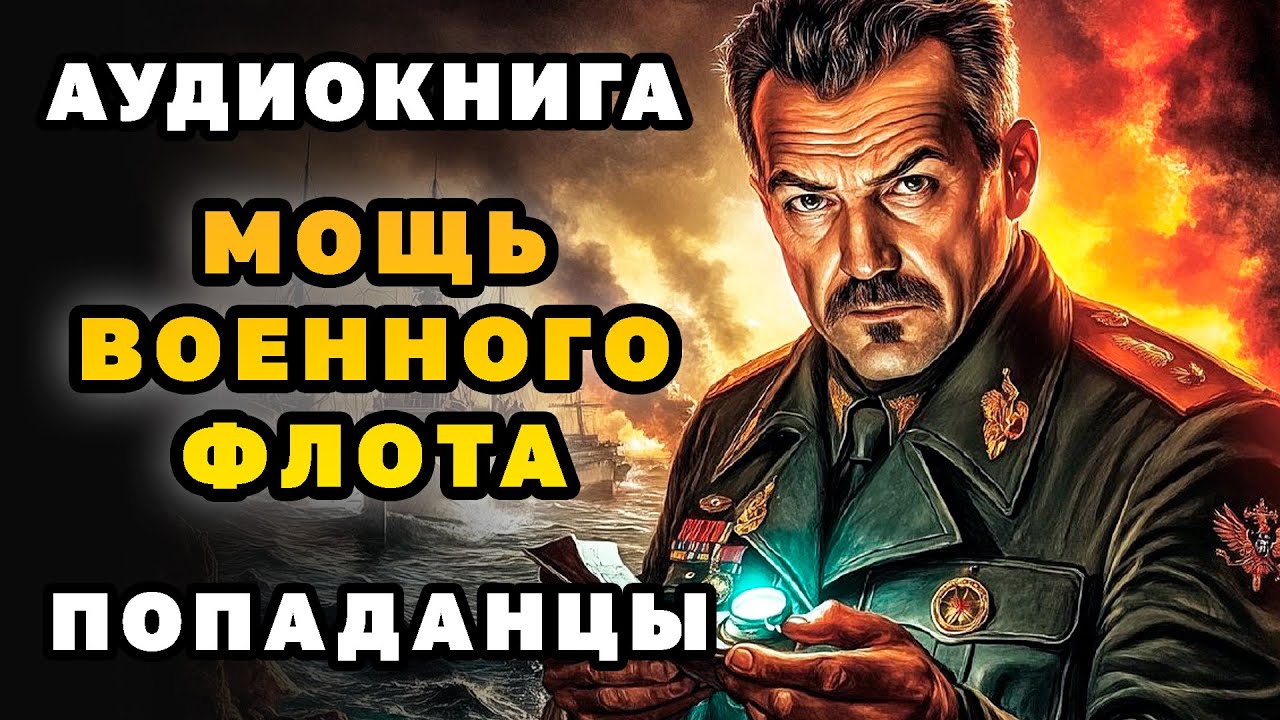 АУДИОКНИГА ПОПАДАНЦЫ ✪ МОЩЬ ВОЕННОГО ФЛОТА ✪ ПОЛНОСТЬЮ