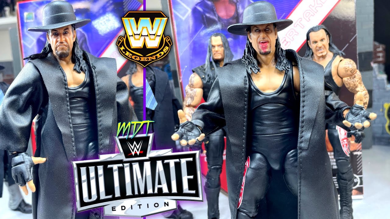 WWE ULTIMATE EDITION LEGENDS UNDERTAKER FIGURE REVIEW!