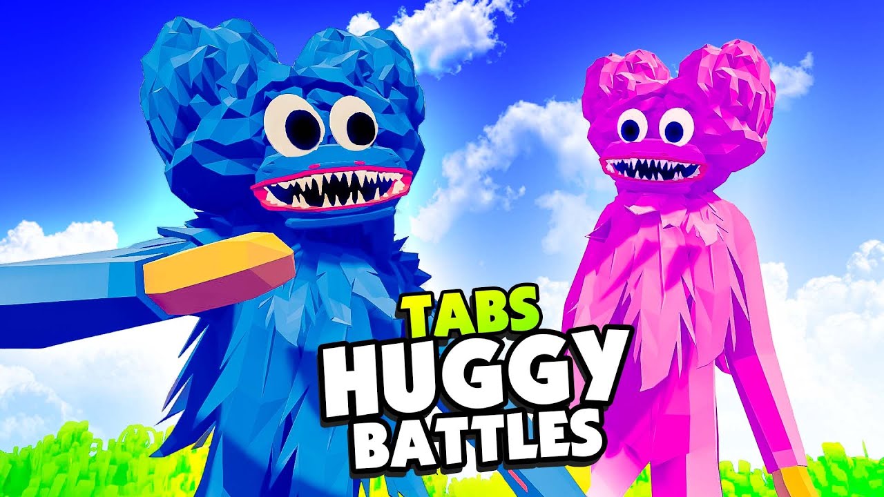 Fully Destroying HUGGY With TABS DRAGON Unit - TABS