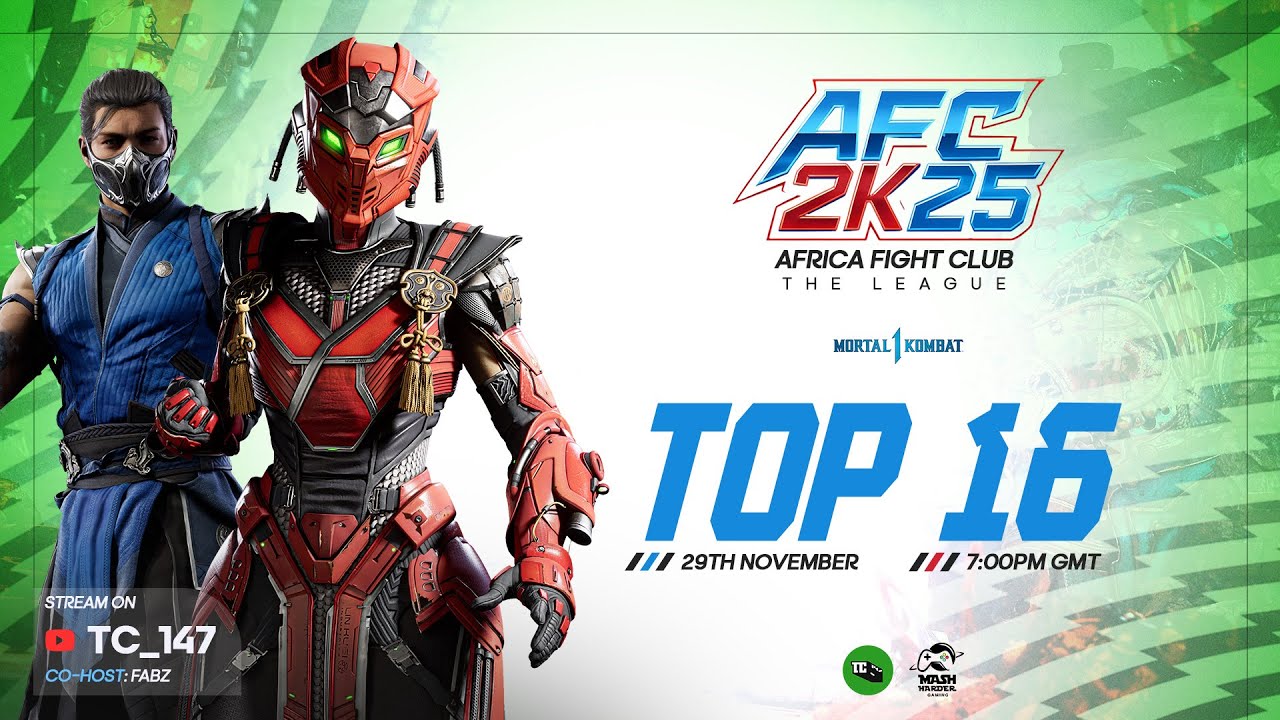 AFC 2K25 | AFRICA FIGHT CLUB 2K25 | THE LEAGUE $1,000 | TOP 16