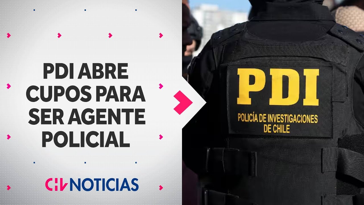 Desde $1 millón de sueldo: PDI ofrece curso gratuito para formar nuevos agentes policiales