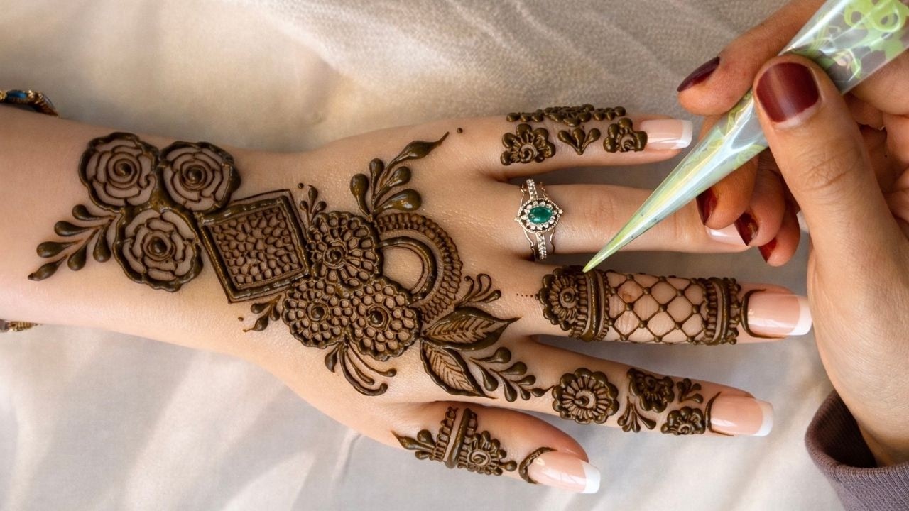 Eid Henna Design 2026 | Stylish Back Hand Mehndi for Eid | Arabic Henna @HennabyAyshaNavaz ​