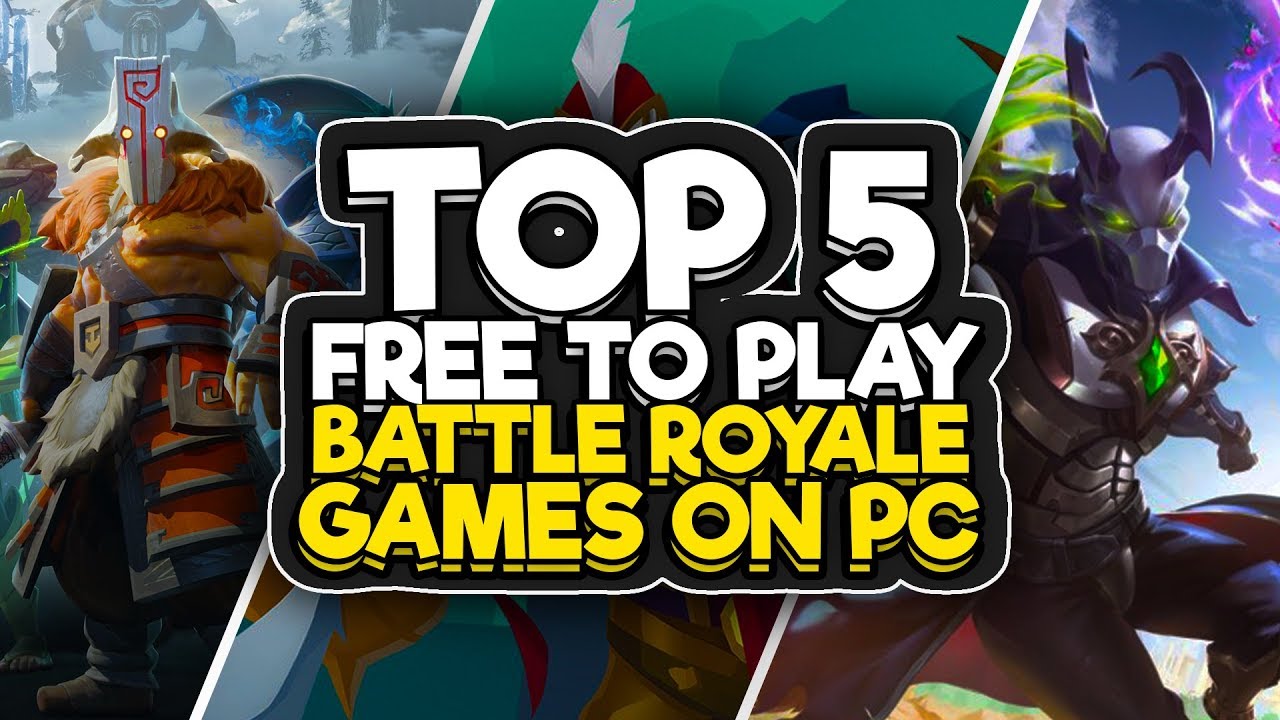 TOP 5 FREE NEW BATTLE ROYALE GAMES 2018 ( PUBG Type Games )