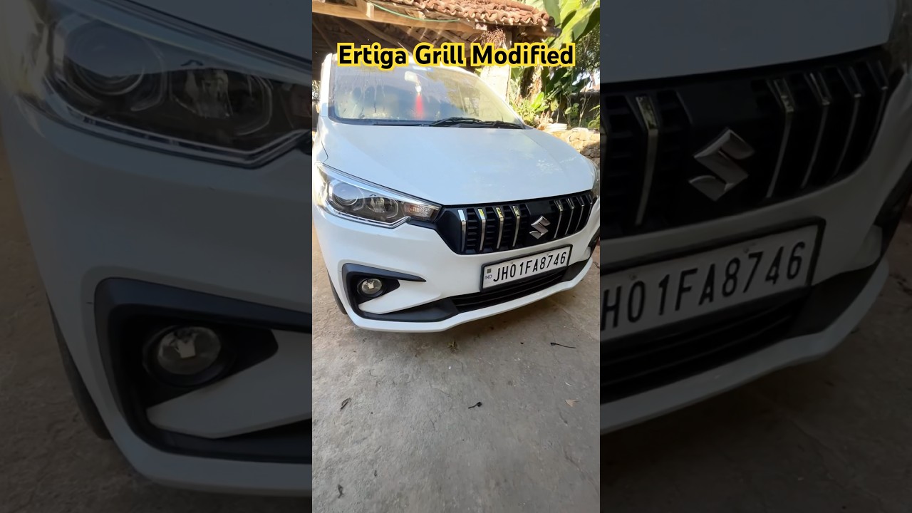 Ertiga Front Grill Modifications #shorts #ytshorts #ertiga #modification