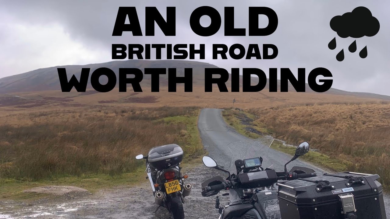 An Old British Road Worth Riding | Motorcycle Trip Wet | North Yorkshire | Lancashire.