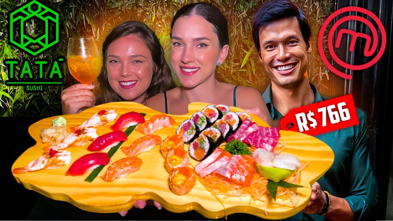 FUI NO SUSHI DO MASTERCHEF LEO YOUNG - TATA SUSHI