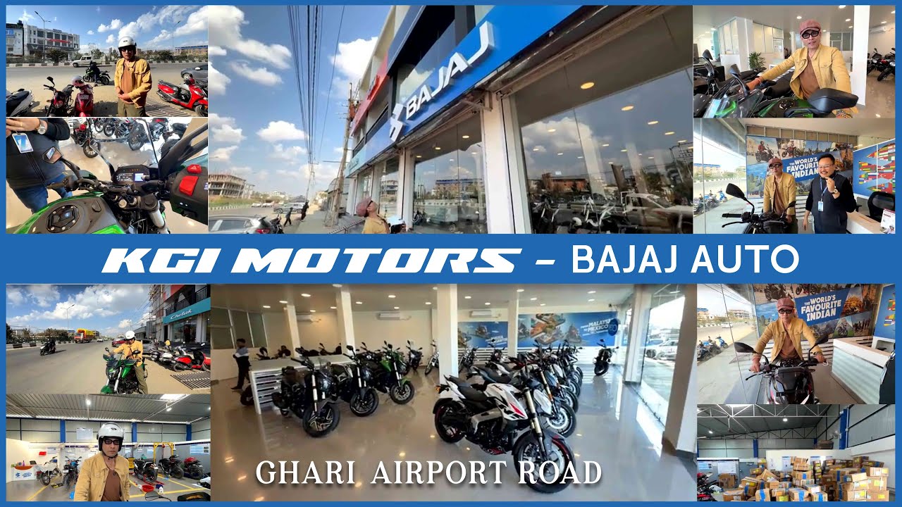 KGI Motors – Bajaj Auto, The World’s Favourite Indian with G.Bony Sharma || Ghari, Airport Road