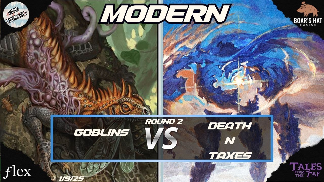 Goblins VS Death and Taxes [MTG Modern Round 2]